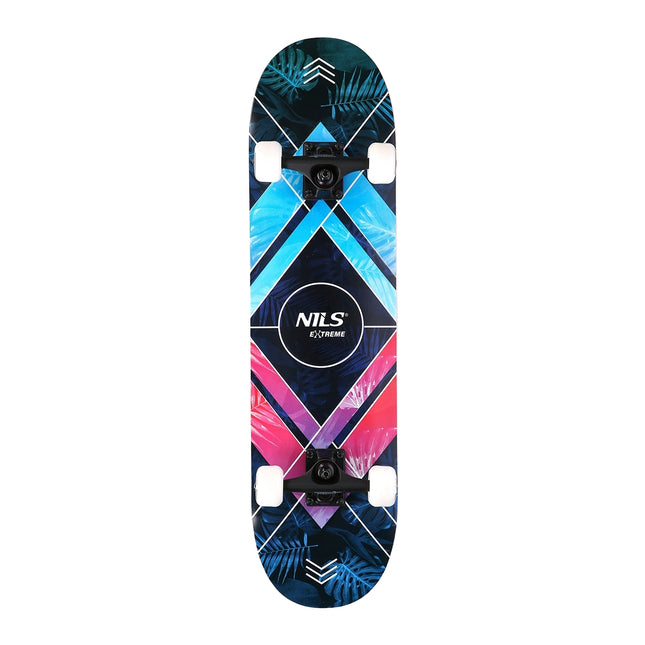 Triangel Skateboard, Robustes Deck, Leichtlaufende Rollen