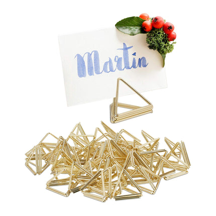 Triangle pour cartes de placement, 48 pièces