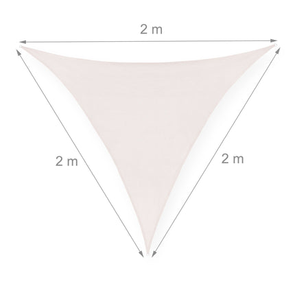 Store triangulaire en PEHD