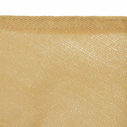 Voile d'ombrage triangulaire en polyéthylène couleur sable