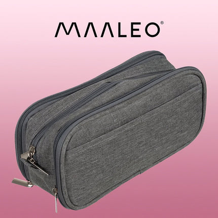 Trousse triple extensible - gris Maaleo 24512
