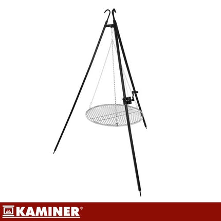 Dreibein-Gartengrill – 70cm Edelstahlrost