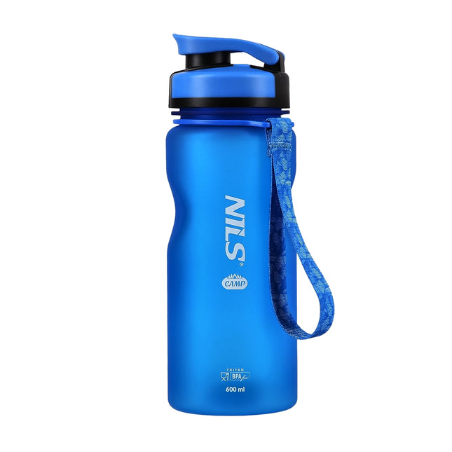 Bouteille d'eau Tritan, 600 ml, bleue
