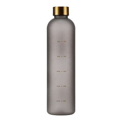Tritan-Trinkflasche, Grau, 1000 ml