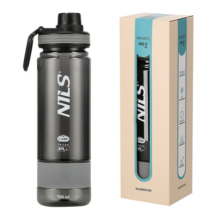 Bouteille d'eau Tritan, grise, 700 ml