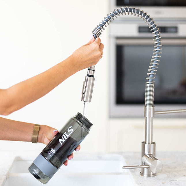 Bouteille d'eau Tritan, grise, 700 ml