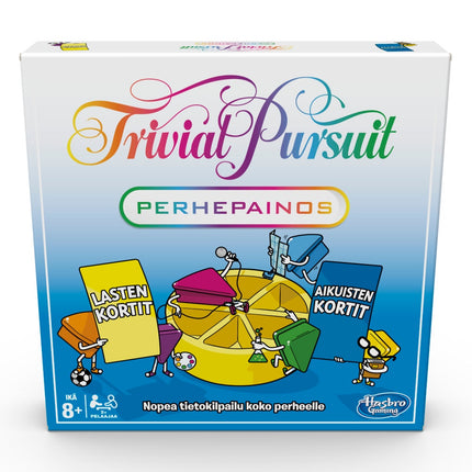 Trivial Pursuit Brettspiel Familienedition (auf Finnisch)