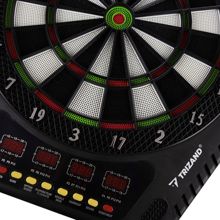 Trizand 22814 elektronische Dartscheibe + Dartpfeile 