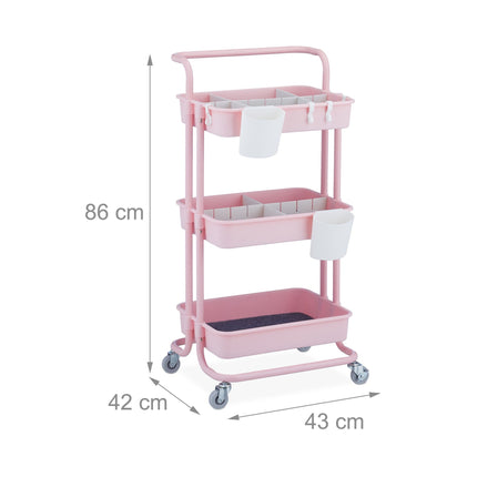 Chariot à 3 étagères
