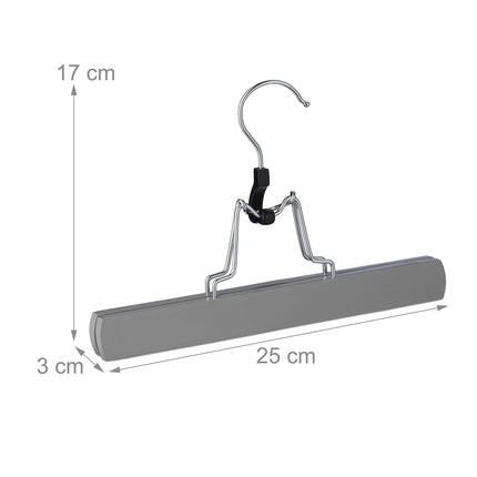 Lot de 14 pinces à pantalon