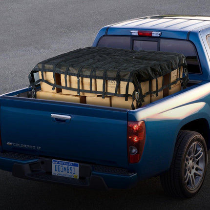 Truck Bed Cargo Net 96 x 81 in, 4 Adjustable Straps