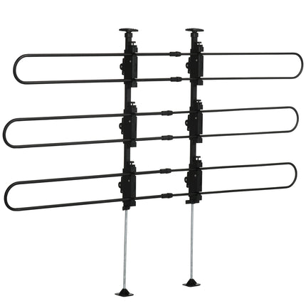 Verstellbare Universal-Trennwand für Kofferräume, Stahl, 89-150X76-124 cm