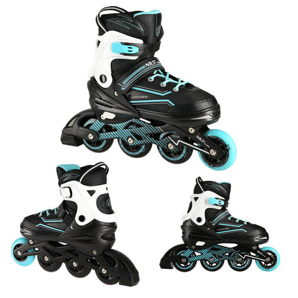 Patins à roues alignées turquoise, taille M (35-38)