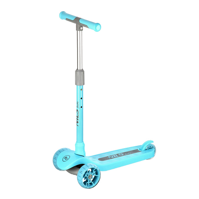 Türkiser Roller, Höhenverstellbar, Leichtgewicht