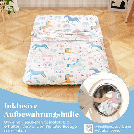 Matelas de sol enroulable deux places, housse lavable, sac de transport