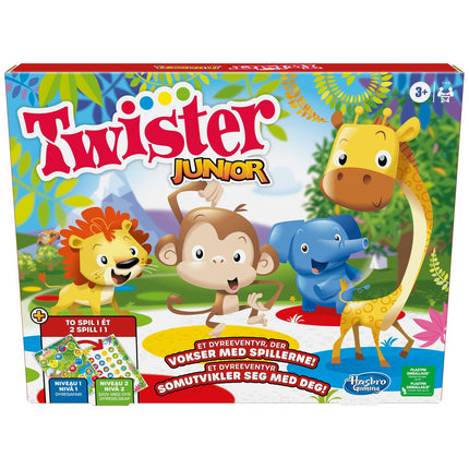 Twister Junior Spiel für Kinder – lustige Partyaktivität, mehrsprachig