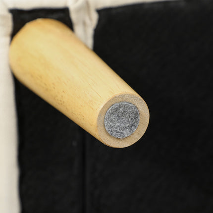 Canapé deux places avec rangement, velours crème, 117 cm
