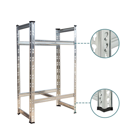 Porte-pneus pour 4 à 6 pneus, cadre en acier réglable