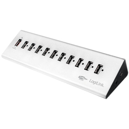 USB 2.0 hub 10+1 fast charge