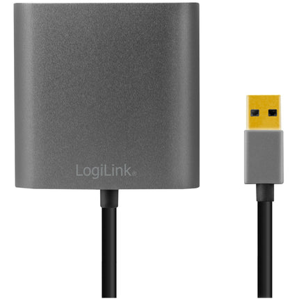 USB-A 3.0 -> HDMI-Buchse + VGA-Buchse Adapter