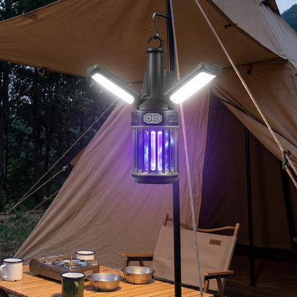 Lanterne anti-insectes rechargeable USB-C, étanche IPX6