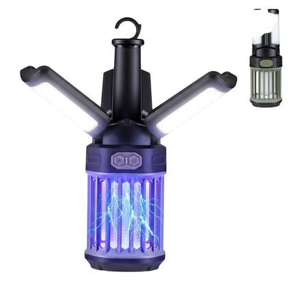 Lanterne anti-insectes rechargeable USB-C, étanche IPX6