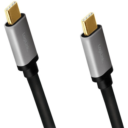 USB-C-Kabel USB 2.0 PD 3.0 100W 480 Mbps Alu 1,5m