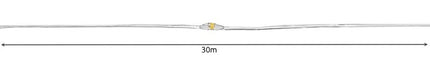 Lumières de Noël USB - fils 300 LED blanc chaud