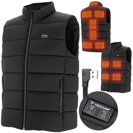 USB Beheizbare Weste, 11 Zonen, Unisex XL, 3 Heizstufen