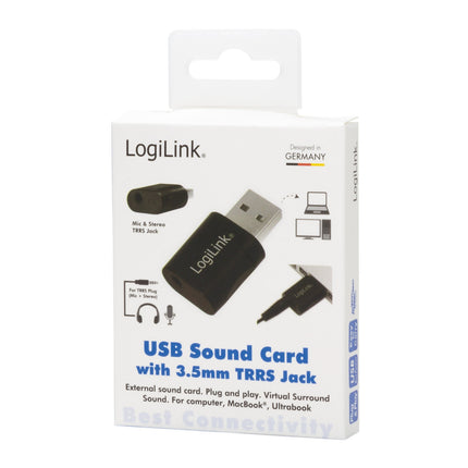 USB sound card 3.5mm socket