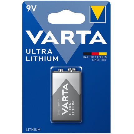 Ultra Lithium 9V Battery 1-pack