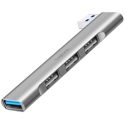 Ultraschlanker 4-Port USB-A Hub 1 x USB-A3.0, 3 x USB-A2.0