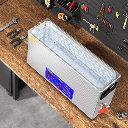 Ultrasonic Gun Cleaner 10L, 40kHz, Timer, Heater