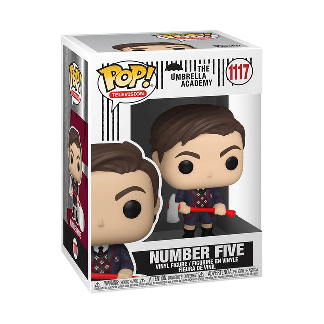 Figurine Funko Pop en vinyle Umbrella Academy numéro 5