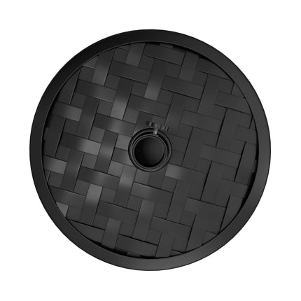 Schirmständer, HDPE mit Beton, passend für 32-48mm Stangen