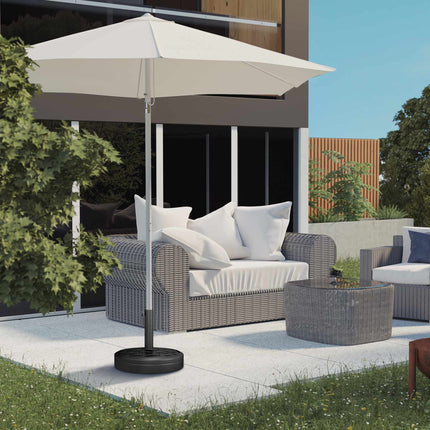 Schirmständer, HDPE mit Beton, passend für 32-48mm Stangen