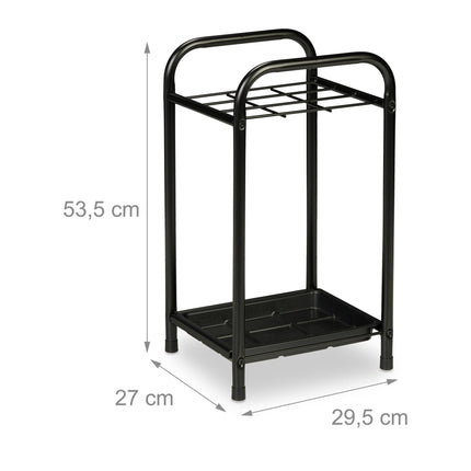 Porte-parapluie avec bac collecteur