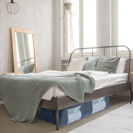 Sacs de rangement sous le lit avec poignées, lot de 6