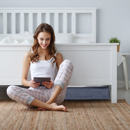 Sacs de rangement sous le lit, pliables avec fermeture éclair, lot de 3