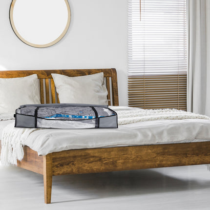 Boîtes de rangement sous le lit avec sacs sous vide, pliables