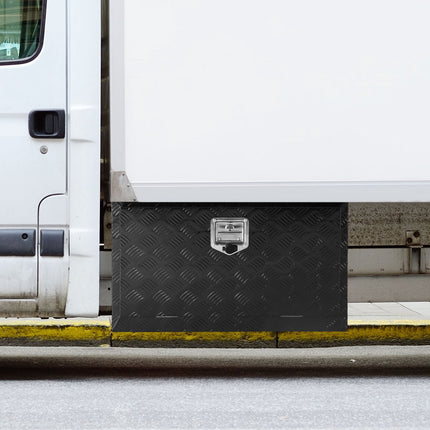 Underbody Truck Tool Box 36 x 14 x 16 in, Aluminum Lockable