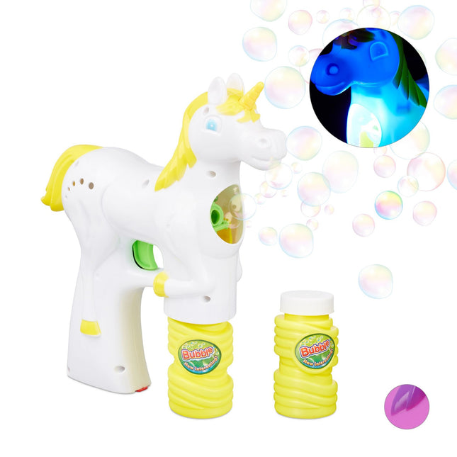 Pistolet à bulles Licorne