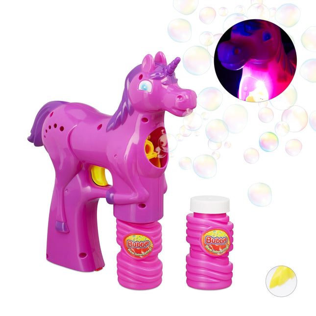 Pistolet à bulles Licorne