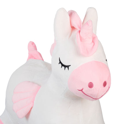 Licorne sautant avec casquette
