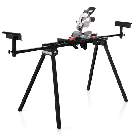 Support universel pliable pour scie à onglets, extensible jusqu'à 150 kg