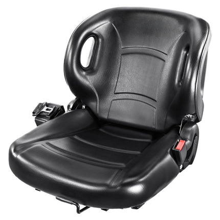 Universal Forklift Seat – Wrap-Around, Belt, Micro Switch