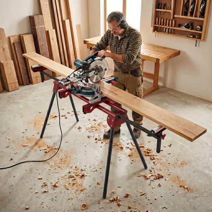 Universeller Gehrungssägeständer, klappbar, 150 kg Tragkraft