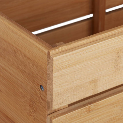 Universelle Stapelbox aus Bambus