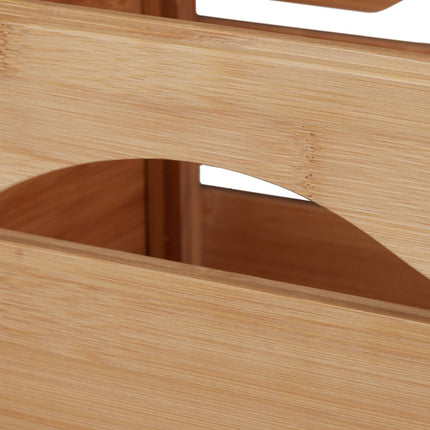 Universelle Stapelbox aus Bambus
