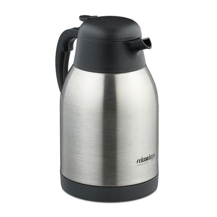 Pichet isotherme en acier inoxydable de 2 litres